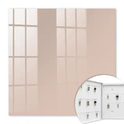 Key cabinet Beige pink harmony minimalist