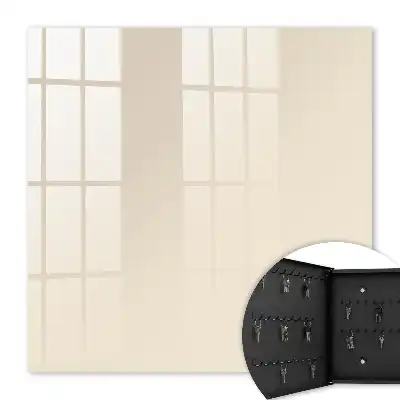 Wall mounted key cabinet Creamy, elegant, calming