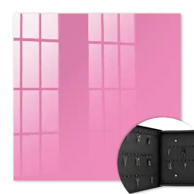 Key cabinet Cool pink of unnecessary decorations