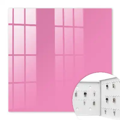 Key cabinet Cool pink of unnecessary decorations