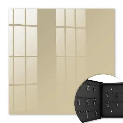 Wall mounted key box Muted brown, calm, elegance