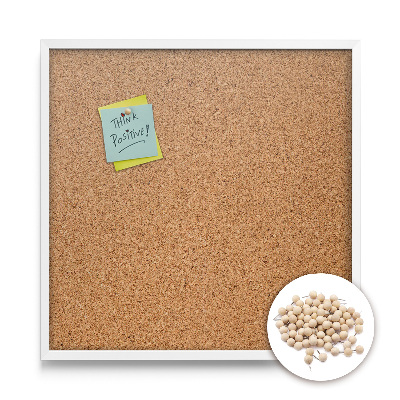 Cork display board decorative 50x50