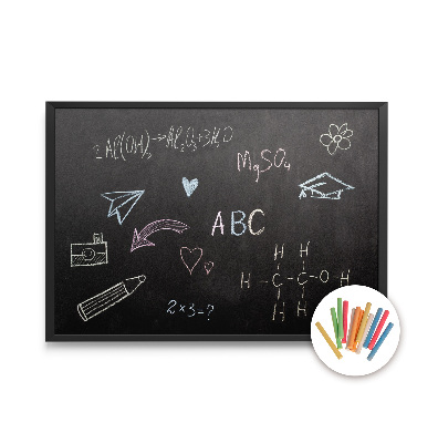 Wall chalk board unique 100x70