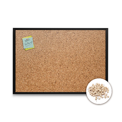 Cork memo board modern 70x50