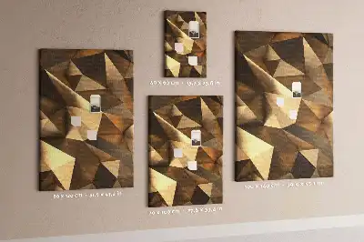 Cork pin board Three-dimensional abstraction