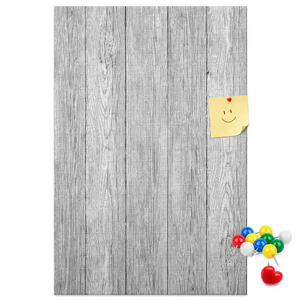 Raw Wood Cork Note Board