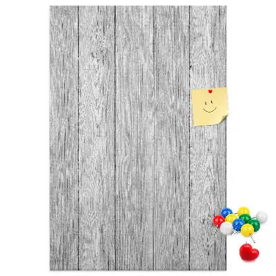Cork Note Board Raw wooden boards