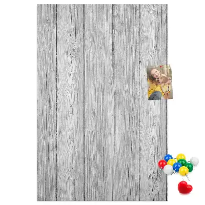 Raw Wood Cork Note Board