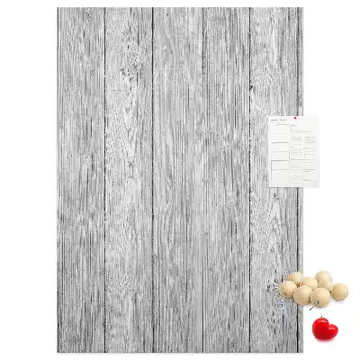 Raw Wood Cork Note Board