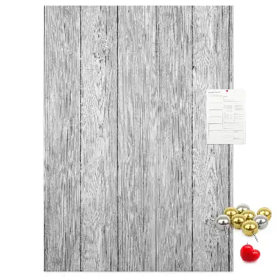 Raw Wood Cork Note Board