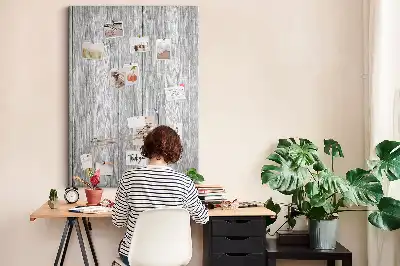 Raw Wood Cork Note Board