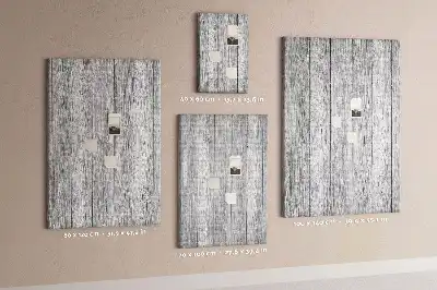 Raw Wood Cork Note Board