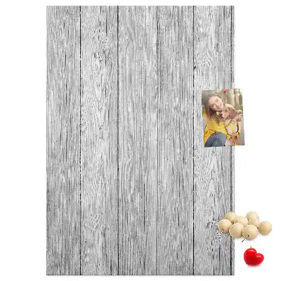 Raw Wood Cork Note Board