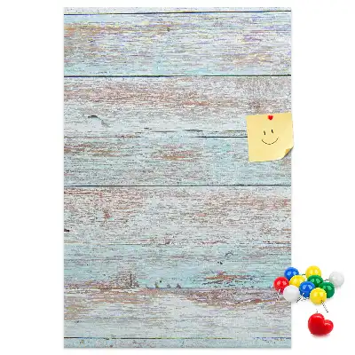 Wall cork memo board Light pastel boards