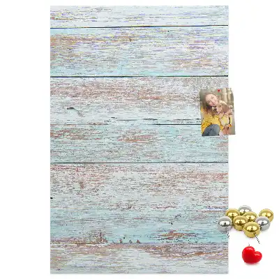 Light pastel cork wall memo board