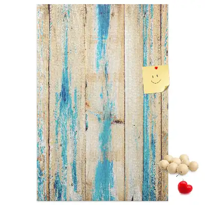 Cork Note Board Wood with history