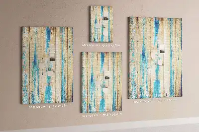 Cork Note Board with Wood Frame