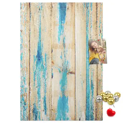 Cork Note Board Wood with history
