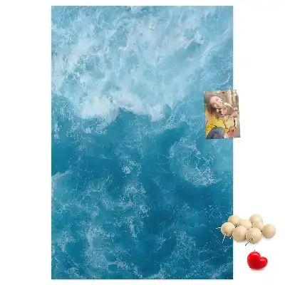 Cork Note Board The sea depths of the ocean