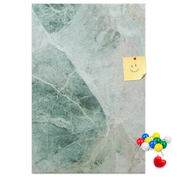 Marble Block Cork Memo Board