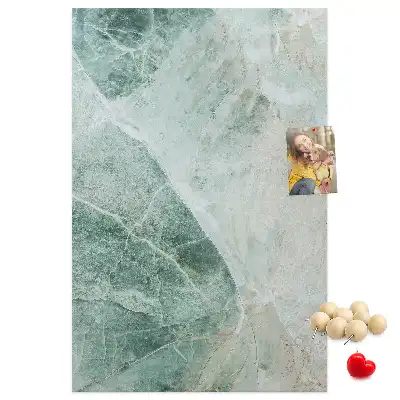 Marble Block Cork Memo Board