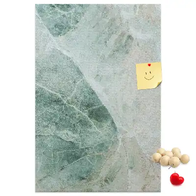 Wall cork memo board Marble block