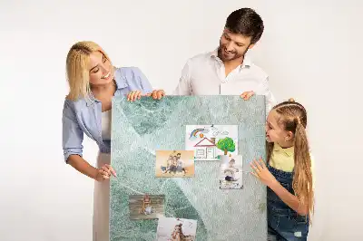 Marble Block Cork Memo Board