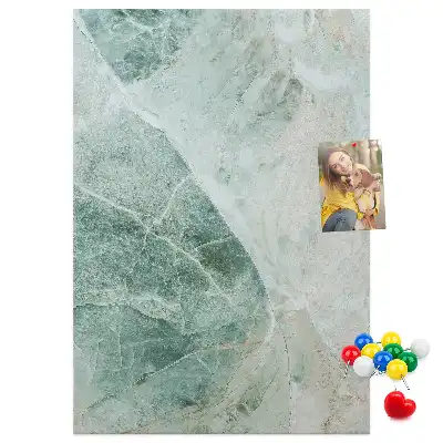 Marble Block Cork Memo Board