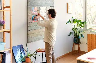Cork pin board Boards in pastel colors