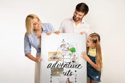 Step into the Unknown cork wall memo board