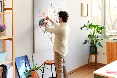 Step into the Unknown cork wall memo board