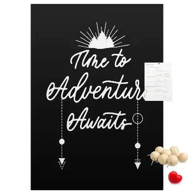 Adventure Awaits Cork Pin Board