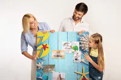 Natural cork memo board