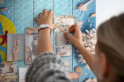Summer Vacation Cork Pin Board