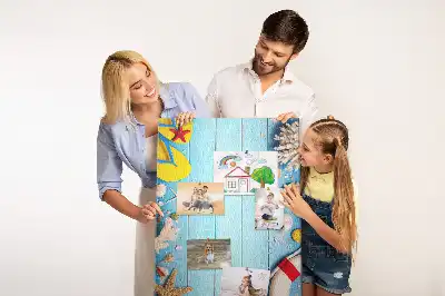 Beach Themed Cork Note Board