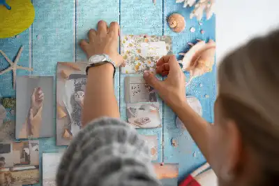 Beach Themed Cork Note Board