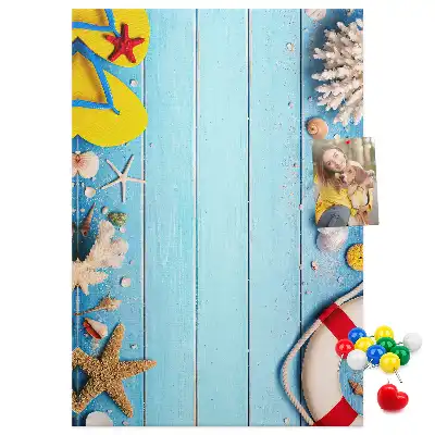 Beach Themed Cork Note Board