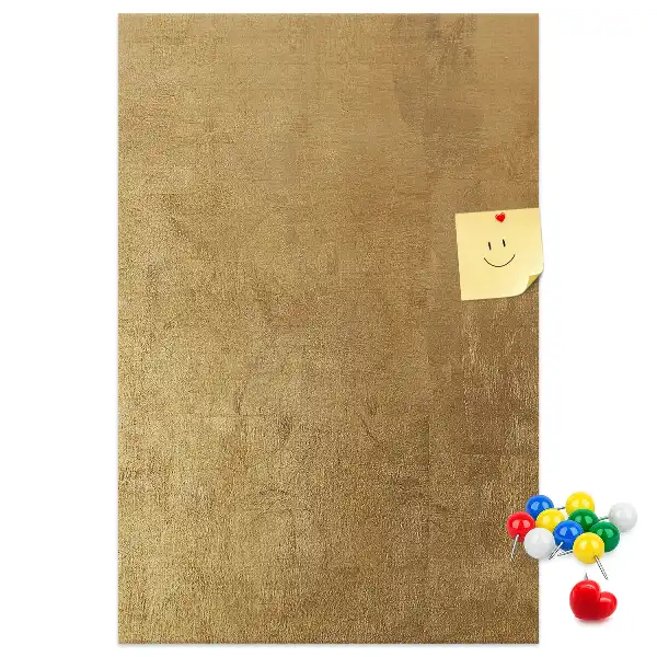 Decorative fabric cork pin board