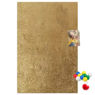 Decorative fabric cork pin board