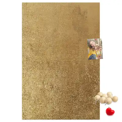 Cork pin board Decorative fabric