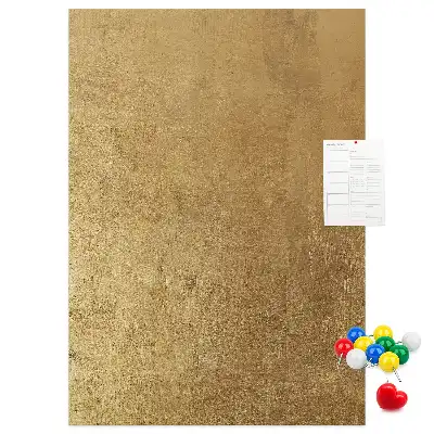 Cork pin board Decorative fabric