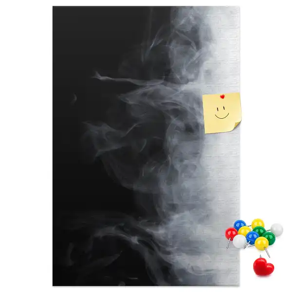A Wisp of Smoke Cork Note Board