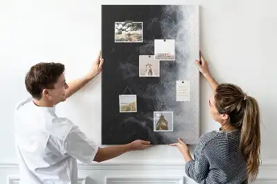 A Wisp of Smoke Cork Note Board