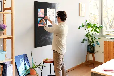 A Wisp of Smoke Cork Note Board
