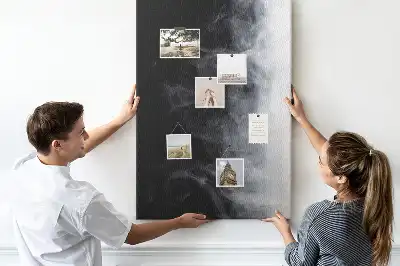 A Wisp of Smoke Cork Note Board
