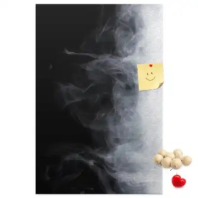 A Wisp of Smoke Cork Note Board