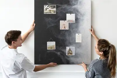 A Wisp of Smoke Cork Note Board