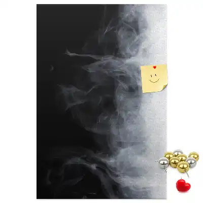 A Wisp of Smoke Cork Note Board