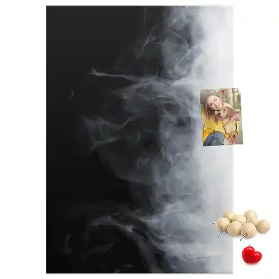 A Wisp of Smoke Cork Note Board