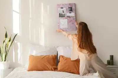 Summer Flowers Cork Pin Board